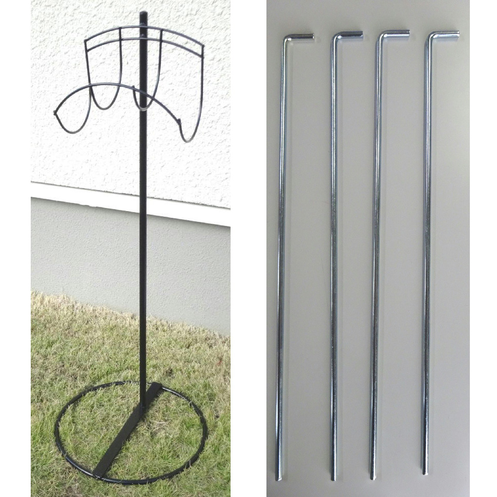 ホースハンガー(ペグ4本付) 163