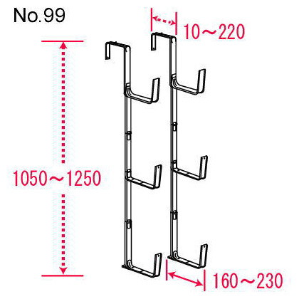 ステンプランターハンガーベン 3段型 99