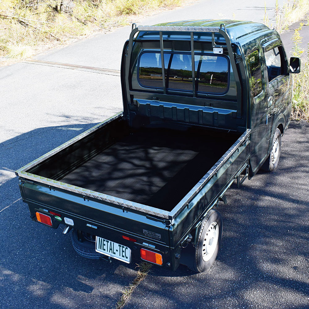 軽トラック用 アオリ/鳥居 保護カバーアルミ縞板 DJL(ハイゼットジャンボ用)