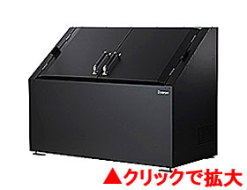 DSシリーズ トルクヒンジ扉 黒ZAM DS-BZ-1575